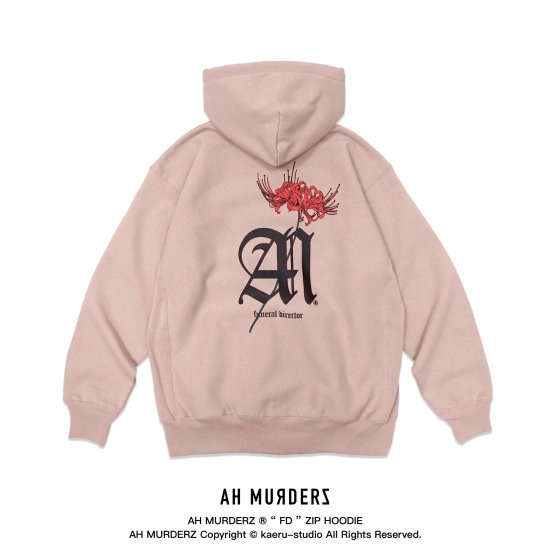 AH MURDERZ アムーダーズ “ FD “ ZIP HOODIE パーカーアムー