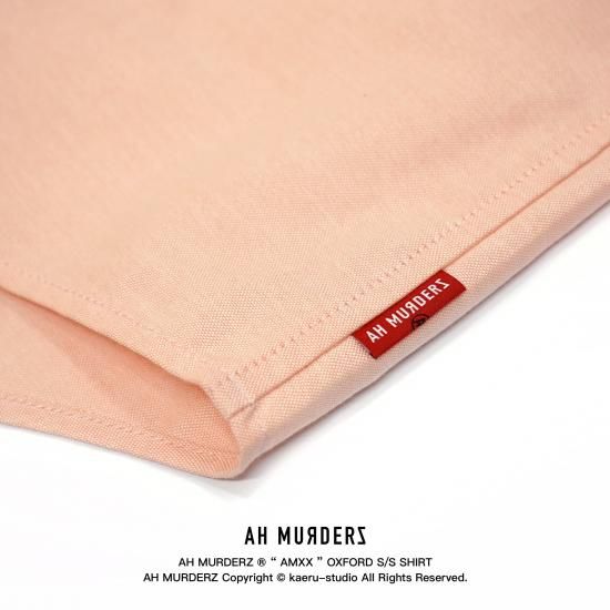 トップス AH MURDERZ\" T.A.G\" OPEN Collar Shirt AHMURDERZ シャツ （アムーダーズ Ah murderz Tシャツ M レッド