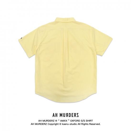 AH MURDERZ “ AMXX “ OXFORD S/S SHIRT - 【公式】AH MURDERZ