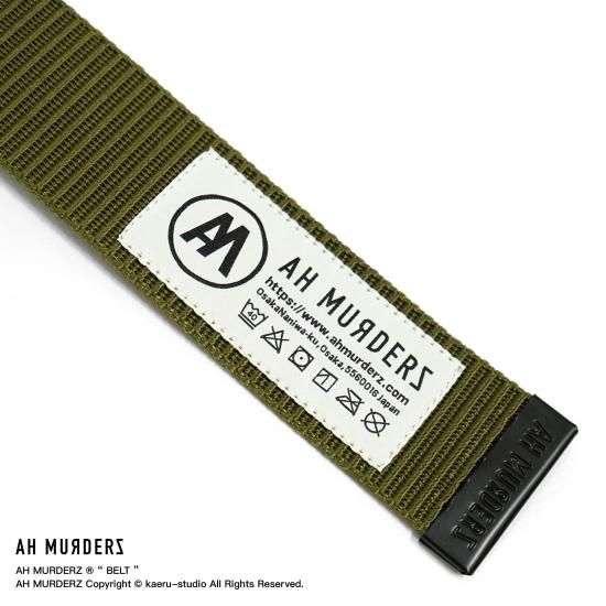 AH MURDERZ “ BELT “ - 【公式】AH MURDERZショップ通販サイト