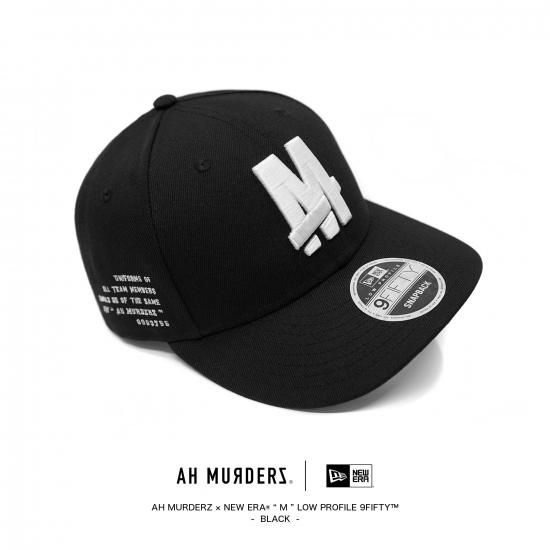 V.I.P会員様限定 】AH MURDERZ × NEW ERA “ M ” LOW PROFILE 9FIFTY 