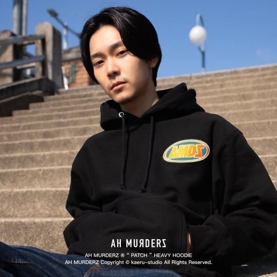 AH MURDERZ “ PATCH “ HEAVY HOODIE XL AH MURDERZ “ PATCH “ HEAVY HOODIE - 【公式】AH MURDERZ