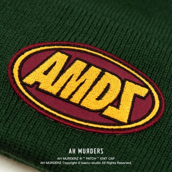 AH MURDERZ “ PATCH “ KNIT CAP - 【公式】AH MURDERZショップ