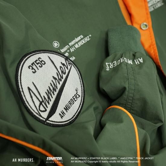 AH MURDERZ × STARTER BLACK LABEL “ AMDZ3756 ” TRACK JACKET
