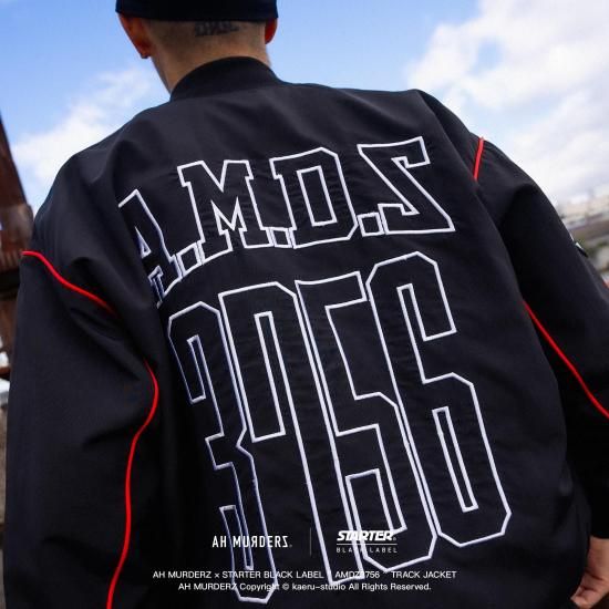 AH MURDERZ × STARTER BLACK LABEL “ AMDZ3756 ” TRACK JACKET