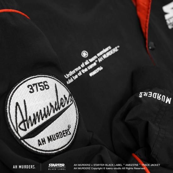 AH MURDERZ × STARTER BLACK LABEL “ AMDZ3756 ” TRACK JACKET