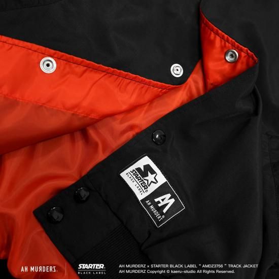 AH MURDERZ × STARTER BLACK LABEL “ AMDZ3756 ” TRACK JACKET