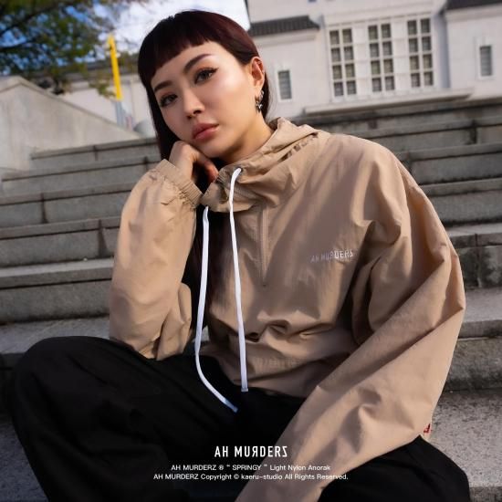 春物●ナパピリ レディース＜裏フリース アノラックパーカー＞M828c FREAK'S STORE ジャケット ナイロンジャケット WEB限定 FREAK'S