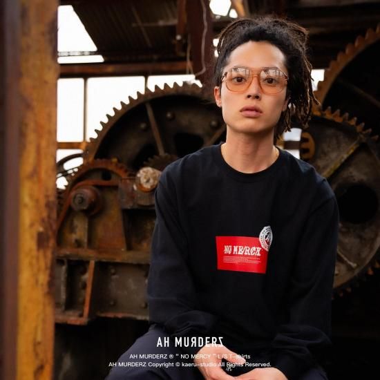ah murderz ロンT AH MURDERZ “ NO MERCY “ L/S T-shirts - 【公式】AH MURDERZ