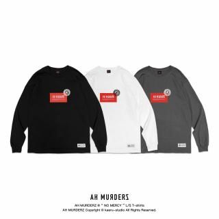 AH MURDERZ  NO MERCY  L/S T-shirts