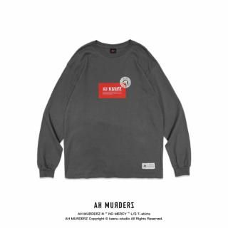 AH MURDERZ  NO MERCY  L/S T-shirts