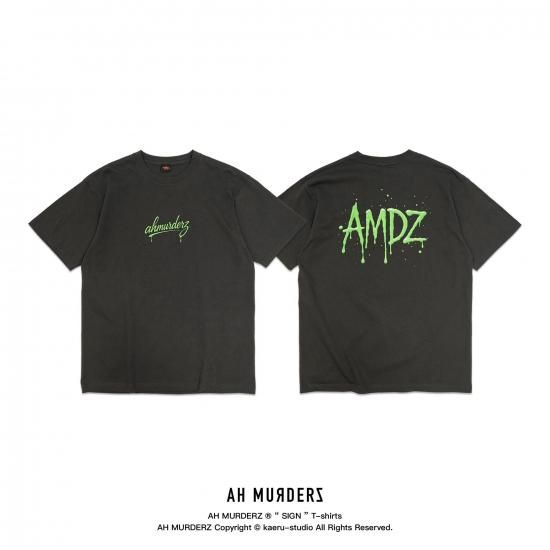 AH MURDERZ NOTE TO POISON Tシャツ AH MURDERZ “ SIGN “ T-shirts - 【公式】AH MURDERZショップ