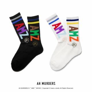 AH MURDERZ  AMZ  SOCKS - MULTI -