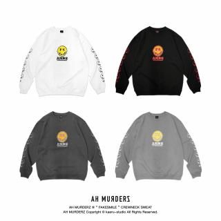 AH MURDERZ  FAKESMILE  CREWNECK SWEAT