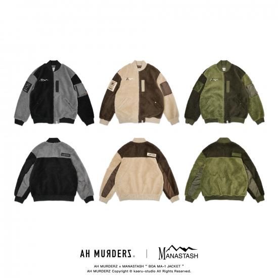 AH MURDERZ × MANASTASH “ BOA MA-1 JACKET “ - 【公式】AH MURDERZ