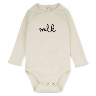 <img class='new_mark_img1' src='https://img.shop-pro.jp/img/new/icons56.gif' style='border:none;display:inline;margin:0px;padding:0px;width:auto;' />AW23 organic zoo Natural MILK Bodysuit (3-6m,6-12m)