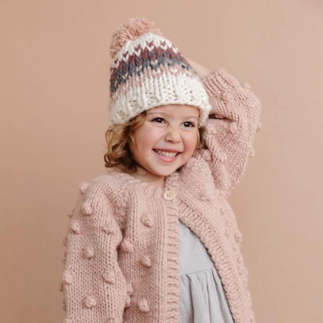 <img class='new_mark_img1' src='https://img.shop-pro.jp/img/new/icons14.gif' style='border:none;display:inline;margin:0px;padding:0px;width:auto;' /> POPCORN CARDIGAN / Blush 