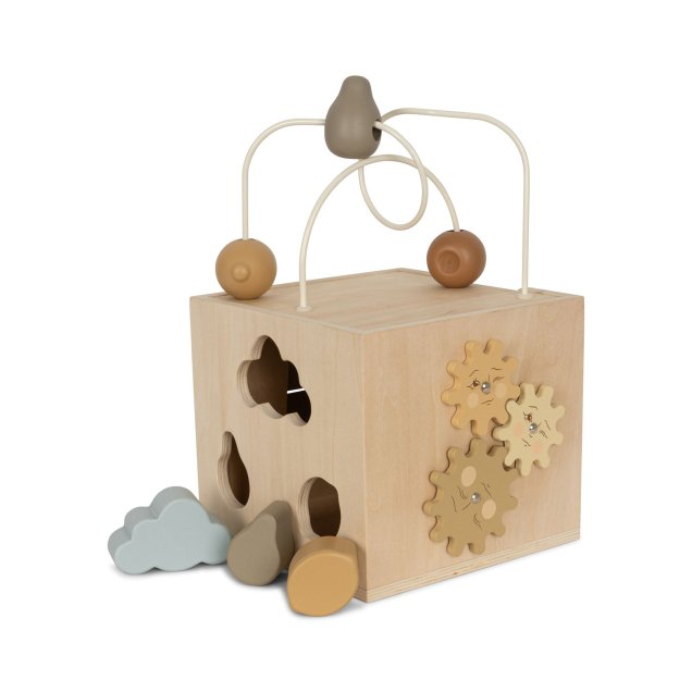 <img class='new_mark_img1' src='https://img.shop-pro.jp/img/new/icons14.gif' style='border:none;display:inline;margin:0px;padding:0px;width:auto;' /> konges sloejd WOODEN ACTIVITY CUBE FSC






