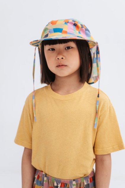 <img class='new_mark_img1' src='https://img.shop-pro.jp/img/new/icons14.gif' style='border:none;display:inline;margin:0px;padding:0px;width:auto;' />SS24 ReposeAMS Summer Hat - Graphic Color Block
