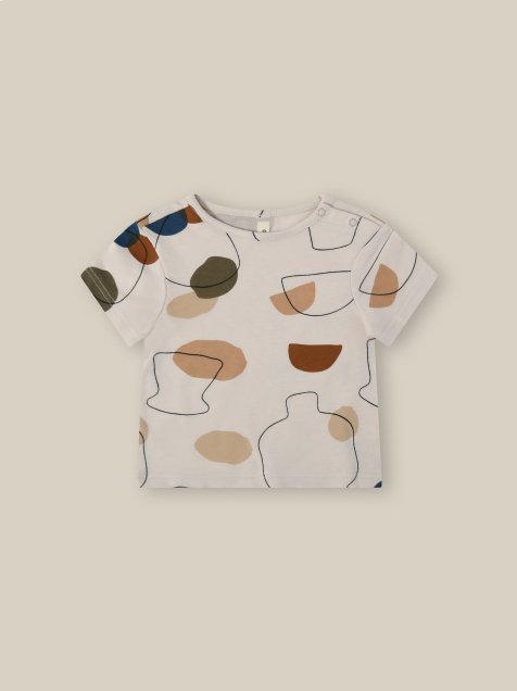 <img class='new_mark_img1' src='https://img.shop-pro.jp/img/new/icons14.gif' style='border:none;display:inline;margin:0px;padding:0px;width:auto;' />SS24 organic zoo Ceramics Classic T-Shirt   (6-12m,1-2y,2-3y,3-4y)