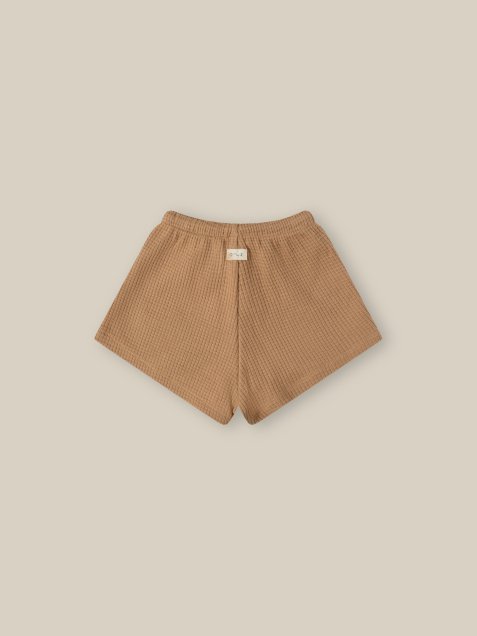 <img class='new_mark_img1' src='https://img.shop-pro.jp/img/new/icons14.gif' style='border:none;display:inline;margin:0px;padding:0px;width:auto;' />SS24 organic zoo Claypot Waffle Rope Shorts  (1-2y,2-3y,3-4y)