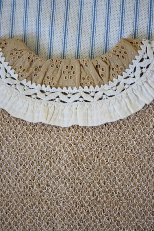 SALE50%OFF】SS24 Bonjour Diary TIE TUNIQUE Honey broderie