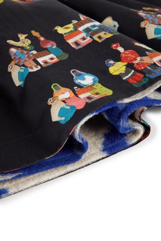SALE50%OFF】24AW WOLF&RITA ALBERTA SKIRT-AZULEJO - cocho cocho