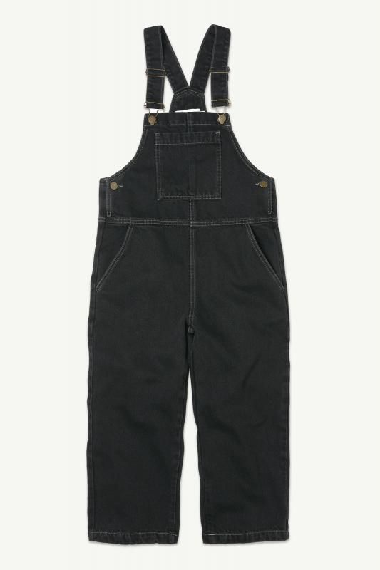 ロンパース・カバーオール main story Dungaree Washed Black 2y main story Dungaree Washed Black 2y