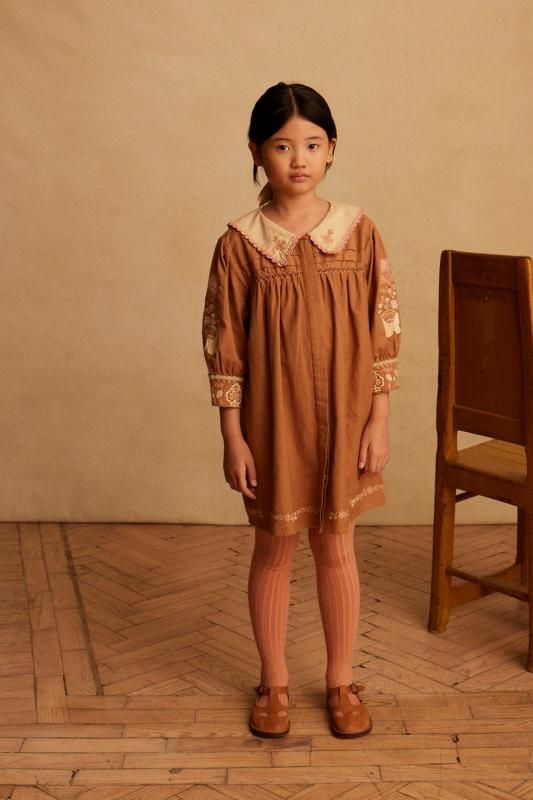 9/26(木) 販売スタート AW24 Apolina Bette Dress - Hazel(3-5y 