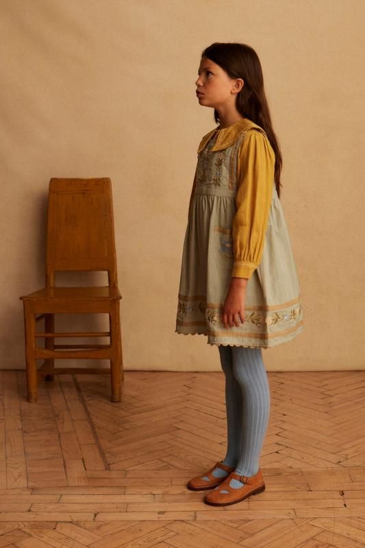 9/26(木) 販売スタート AW24 Apolina Gerdy Pinafore - Eau De 9/26(木) 販売スタート AW24 Apolina Gerdy Pinafore - Eau De