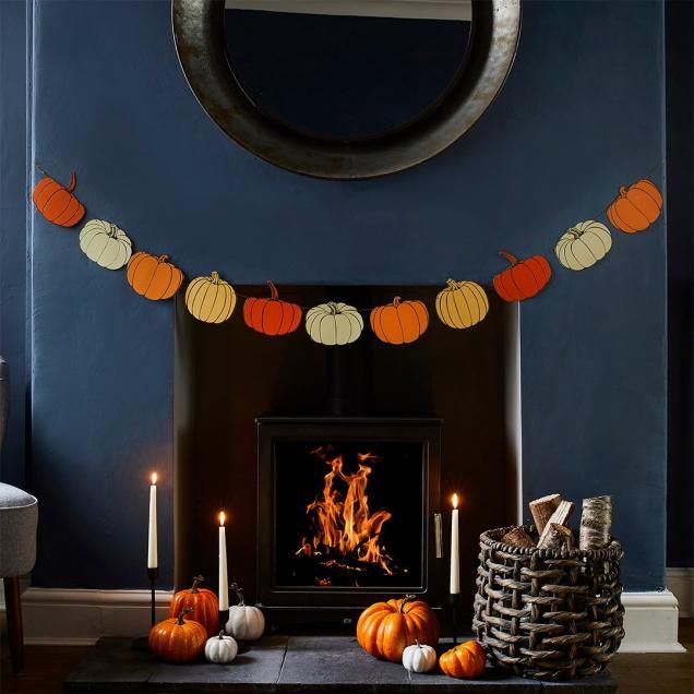 <img class='new_mark_img1' src='https://img.shop-pro.jp/img/new/icons14.gif' style='border:none;display:inline;margin:0px;padding:0px;width:auto;' />Hooty ballooPumpkin Card Garland 2.5m