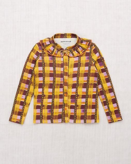 <img class='new_mark_img1' src='https://img.shop-pro.jp/img/new/icons16.gif' style='border:none;display:inline;margin:0px;padding:0px;width:auto;' />SALE50%OFFAW24 Winter  Misha&Puff Rowan Top- Plum Watercolor Stripe 3,4,5,6y