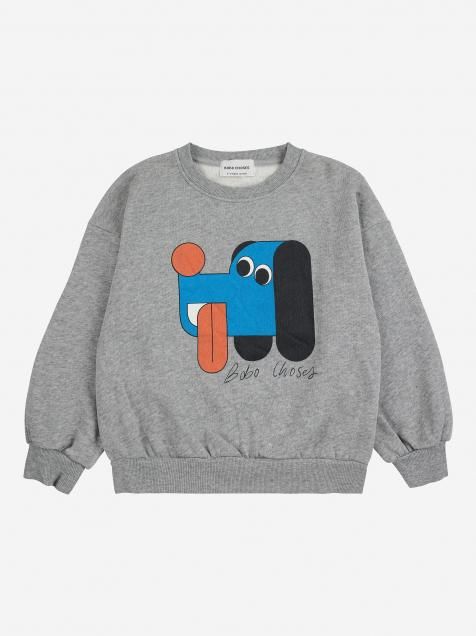 <img class='new_mark_img1' src='https://img.shop-pro.jp/img/new/icons14.gif' style='border:none;display:inline;margin:0px;padding:0px;width:auto;' />AW25 BOBOCHOSES /Doggy Mate sweatshirt  (2-3y,4-5y,6-7y)