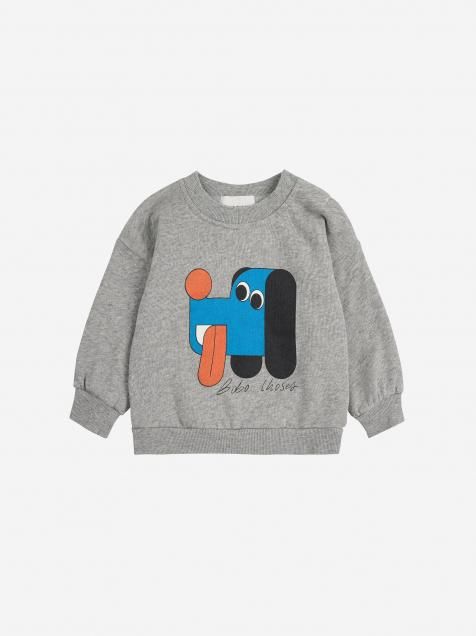 <img class='new_mark_img1' src='https://img.shop-pro.jp/img/new/icons14.gif' style='border:none;display:inline;margin:0px;padding:0px;width:auto;' />AW25 BOBOCHOSES /Doggy Mate sweatshirt(12m,18m,24m)
