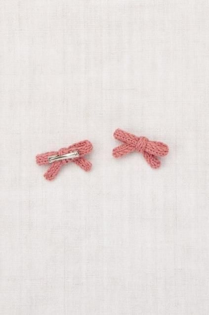 <img class='new_mark_img1' src='https://img.shop-pro.jp/img/new/icons14.gif' style='border:none;display:inline;margin:0px;padding:0px;width:auto;' />AW25 Misha&Puff /Goldie Bow Set /Rosewood / one