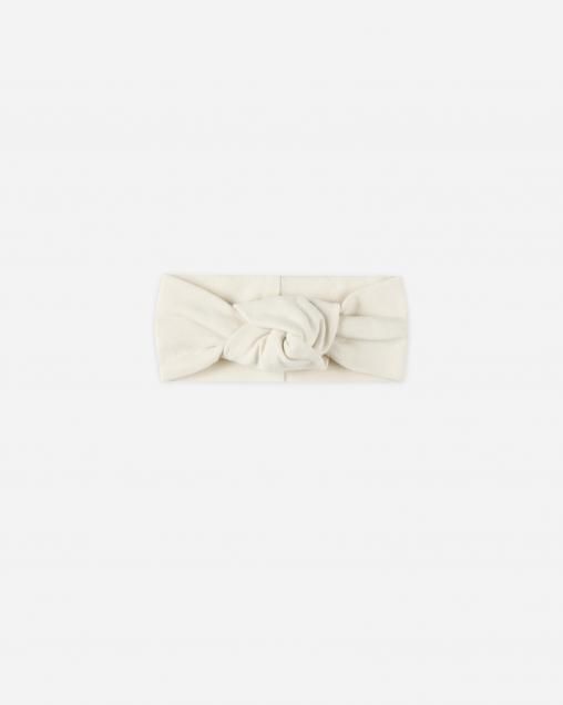 <img class='new_mark_img1' src='https://img.shop-pro.jp/img/new/icons14.gif' style='border:none;display:inline;margin:0px;padding:0px;width:auto;' />AW25 QUINCYMAE /KNOTTED HEADBAND || NATURAL 0-12m