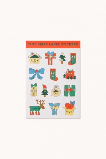 <img class='new_mark_img1' src='https://img.shop-pro.jp/img/new/icons16.gif' style='border:none;display:inline;margin:0px;padding:0px;width:auto;' />��WINTER SALE 20%OFF�� TINY COTTONS /HOLIDAY CAPSULE XMAS_STICKERS summer red