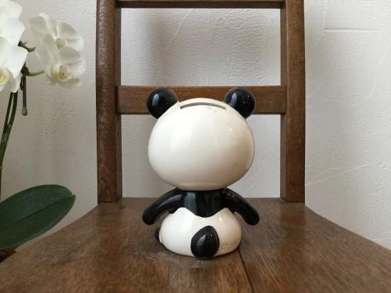 昭和レトロ 内藤ルネ パンダ 陶器製 貯金箱【MR PANDA】 昭和レトロ 内藤ルネ パンダ 陶器製 貯金箱【MR PANDA】