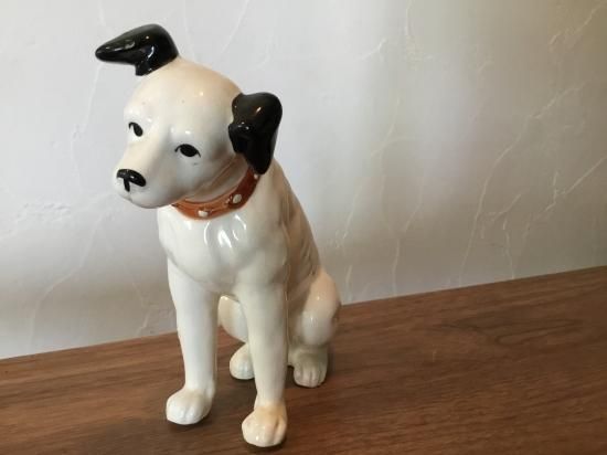 ニッパー君 ビクター犬 陶器の置物