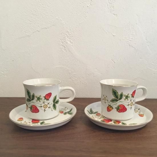 いちごのカップ＆ソーサー コーヒーカップ