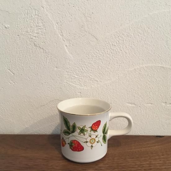 いちごのコーヒーカップ