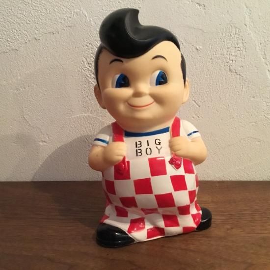 アメリカ雑貨 BIG BOY 貯金箱 コインバンク ソフビ