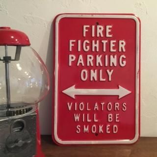 FIRE FIGTER  PARKING ONLY  / ץ졼 /  / ɸ