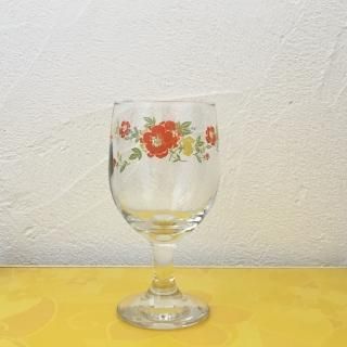 昭和レトロ SOGA GLASS Chum 脚付きグラス / タンブラー たんぽぽ 昭和レトロ SOGA GLASS Chum 脚付きグラス / タンブラー たんぽぽ