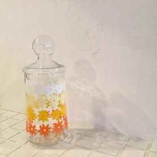 レトロな花柄ボウルセット