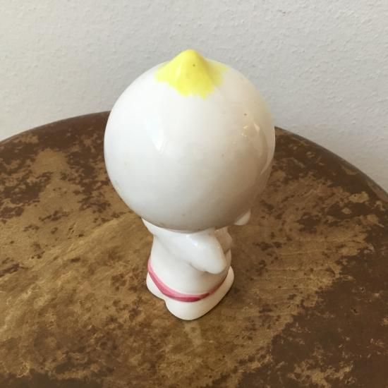 RUNE 内藤ルネ 天使 陶器製ドール 置物 昭和レトロポップ エンジェル☆美品 ☆商品 当時物 内藤ルネ RUNE 天使 陶器の置物 美品 インテリア