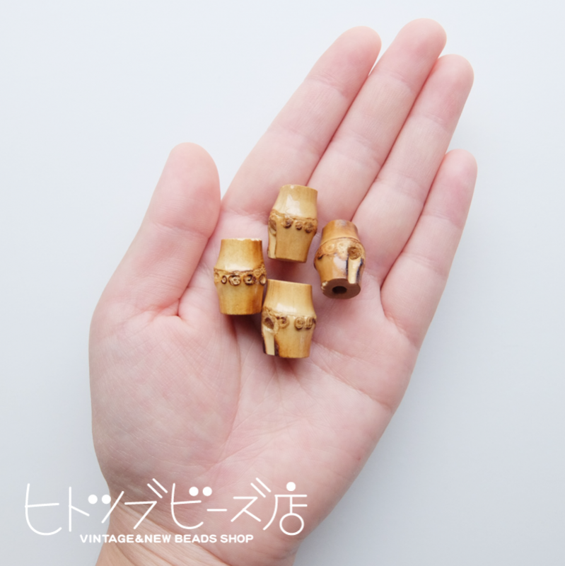 新品同様 バンブービーズ4個【ヒトツブビーズ店】 ピアス