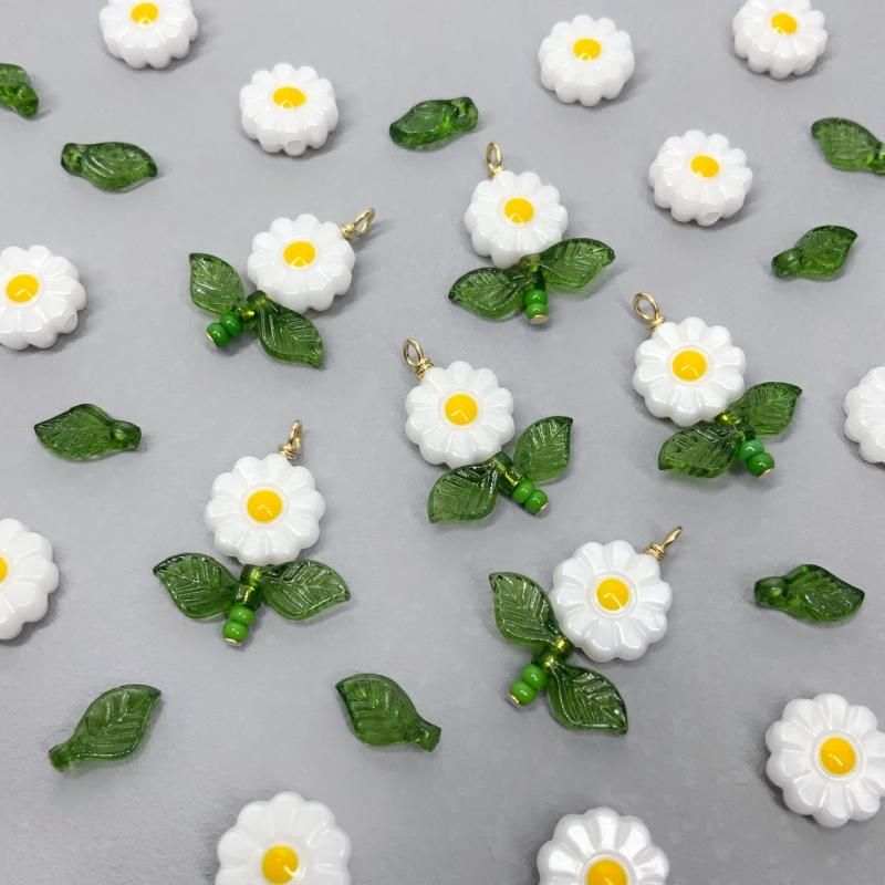 デイジービーズ2個【ヒトツブビーズ店】