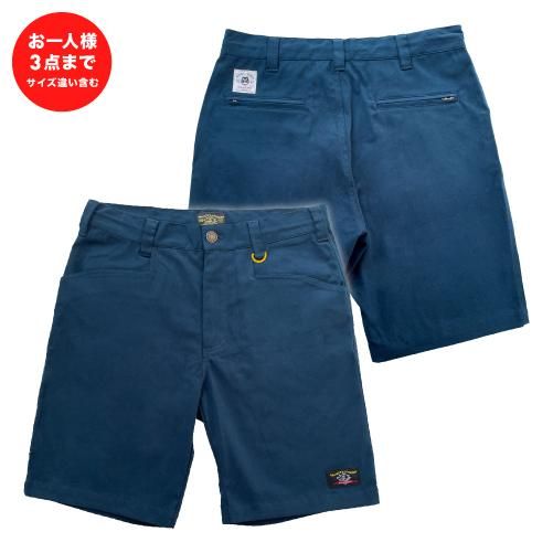 ストレッチハーフパンツ（ネイビー） - MWAM Web Shop
