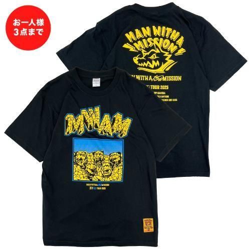マンウィズ MAN WITH A MISSION XV.epツアーTシャツ XV.epツアーTシャツ - MWAM Web Shop